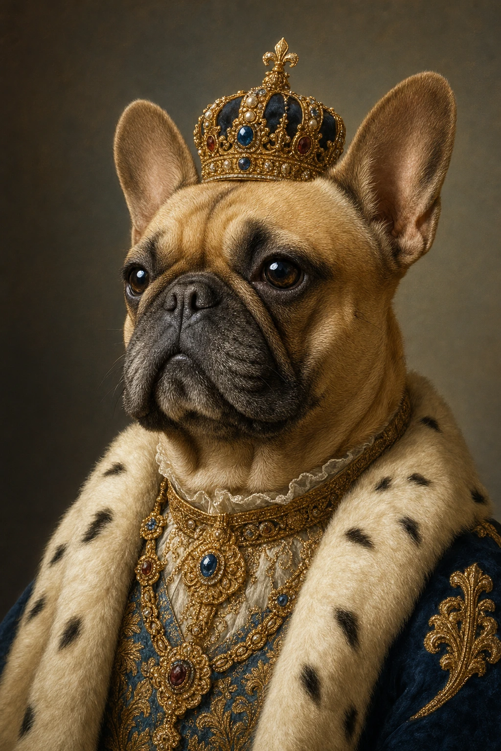 Royal-portræt af et kæledyr